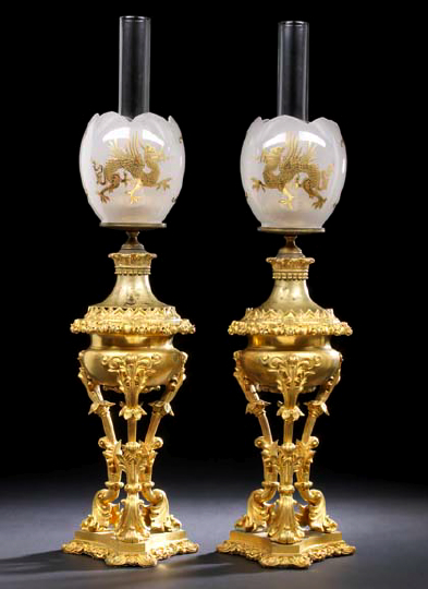 Tall Pair of Napoleon III