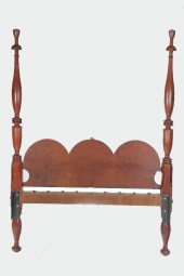 TALL POST CANOPY BED.  America