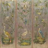 Tall Trio of Polychromed, Parc