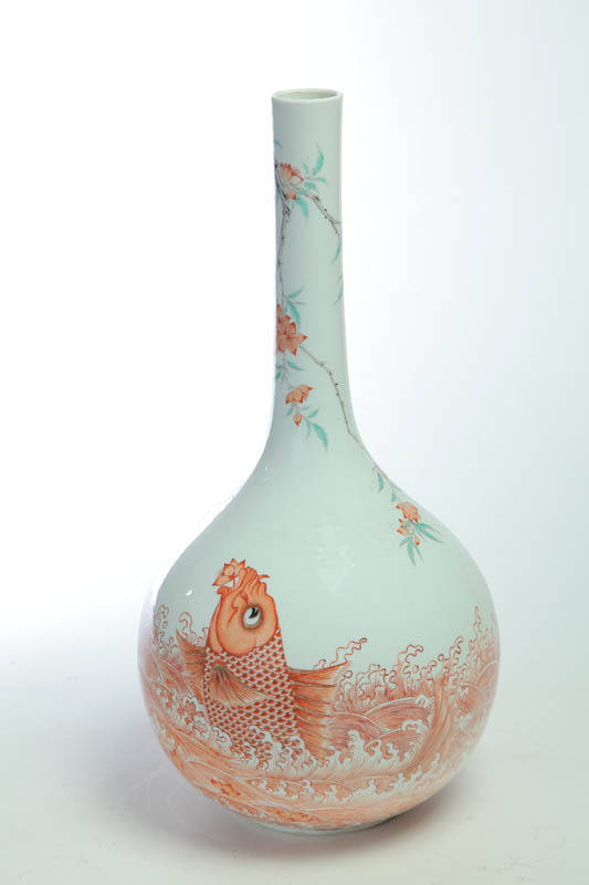 **TALL VASE.  China  late
