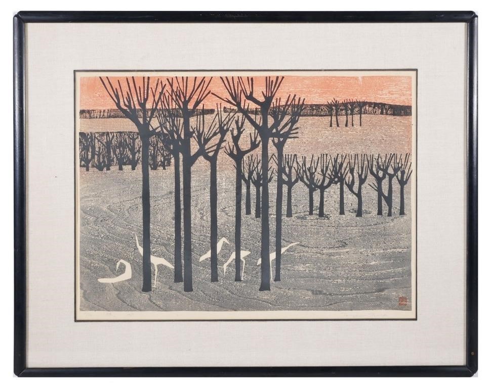 TAMAMI SHIMA, COLOR WOODBLOCK