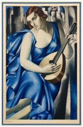 Tamara de Lempicka print (Poli