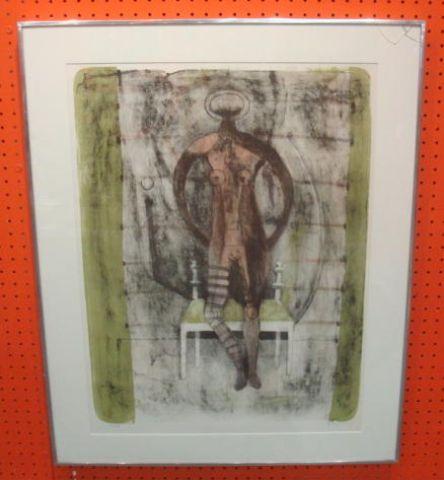 TAMAYO, Rufino. Signed Color