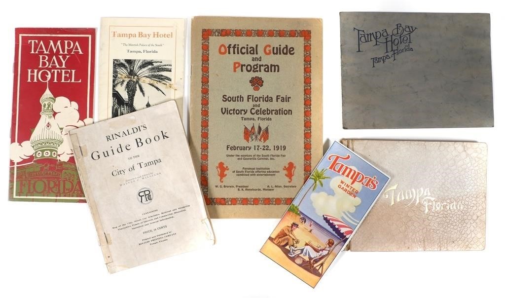 TAMPA BROCHURES, MAPS,