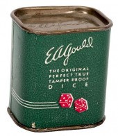 TAMPER PROOF “DICE IN A CAN.”T