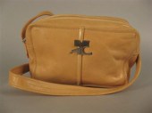 Tan leather CourrÃ¨ges "camera