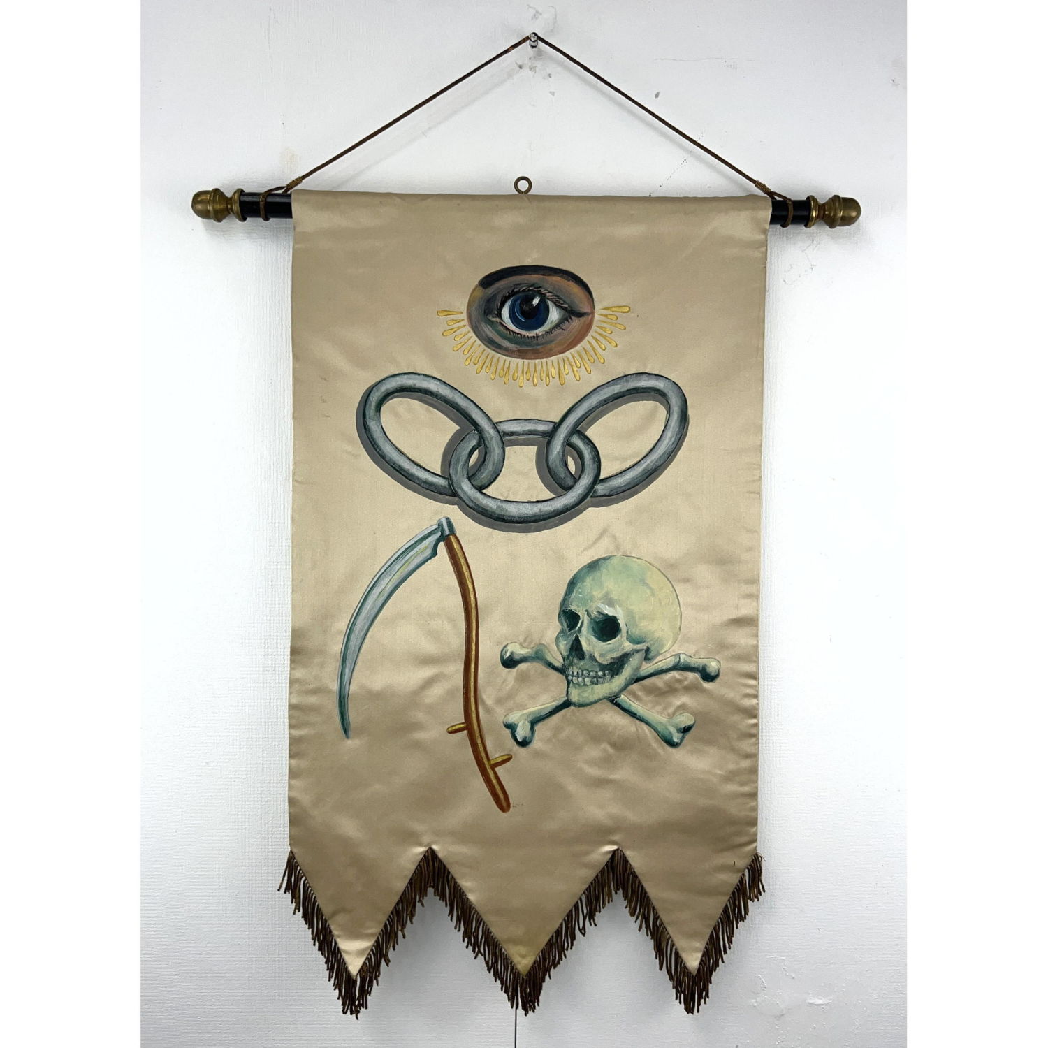 Tan Odd Fellows Eden lodge banner