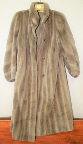 TAN REVERSIBLE SHEARED MINK CO