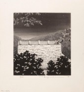 TANAKA RYOHEI ETCHING 13" X 12
