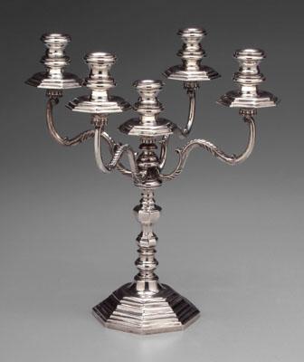 Tane Mexican sterling candelabra,