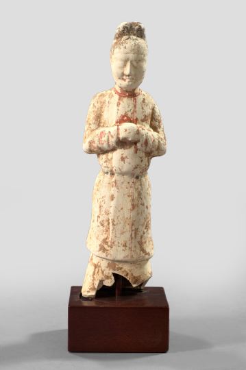 T'ang Dynasty Polychromed White