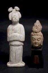 TANG GUANYIN HEAD AND LADYSmal