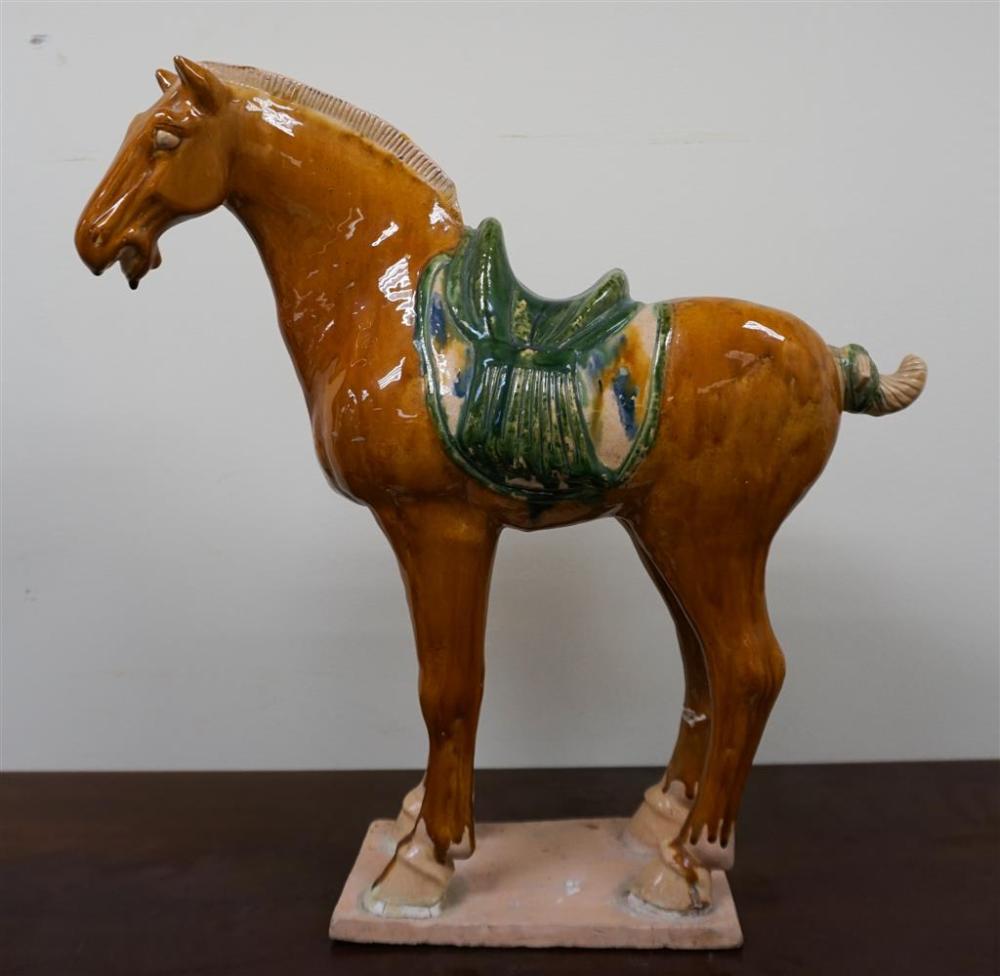 TANG STYLE POLYCHROME GLAZED
