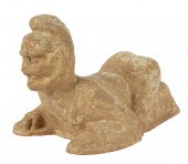 TANG-STYLE POTTERY FIGURETang-