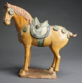 T'ANG STYLE SANCAI GLAZED POTT