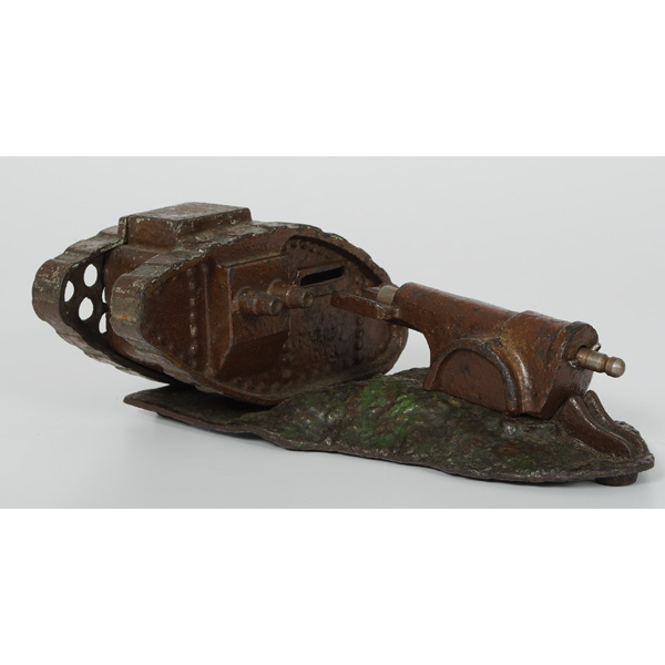 Tank and Cannon Cast Iron