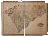 TANNER - MAP OF NORTH AND SOUT