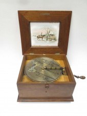 TANNHAUSER DISC MUSIC BOX WITH