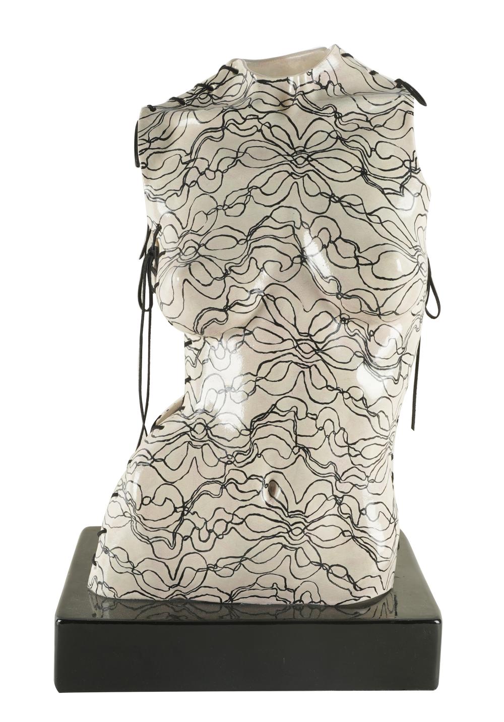 TANYA RAGIR: TORSO2001; glazed
