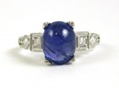 TANZANITE, DIAMOND AND FOURTEE