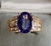 TANZANITE, DIAMOND AND GOLD RI