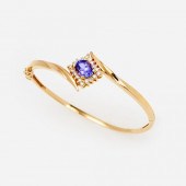 TANZANITE DIAMOND BYPASS HINGE