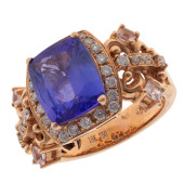 TANZANITE, MORGANITE, DIAMOND,
