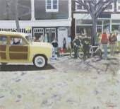 TARA YOUNG OIL ON CANVAS "DAFF
