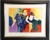 Tarkay Hand Colored Lithograph