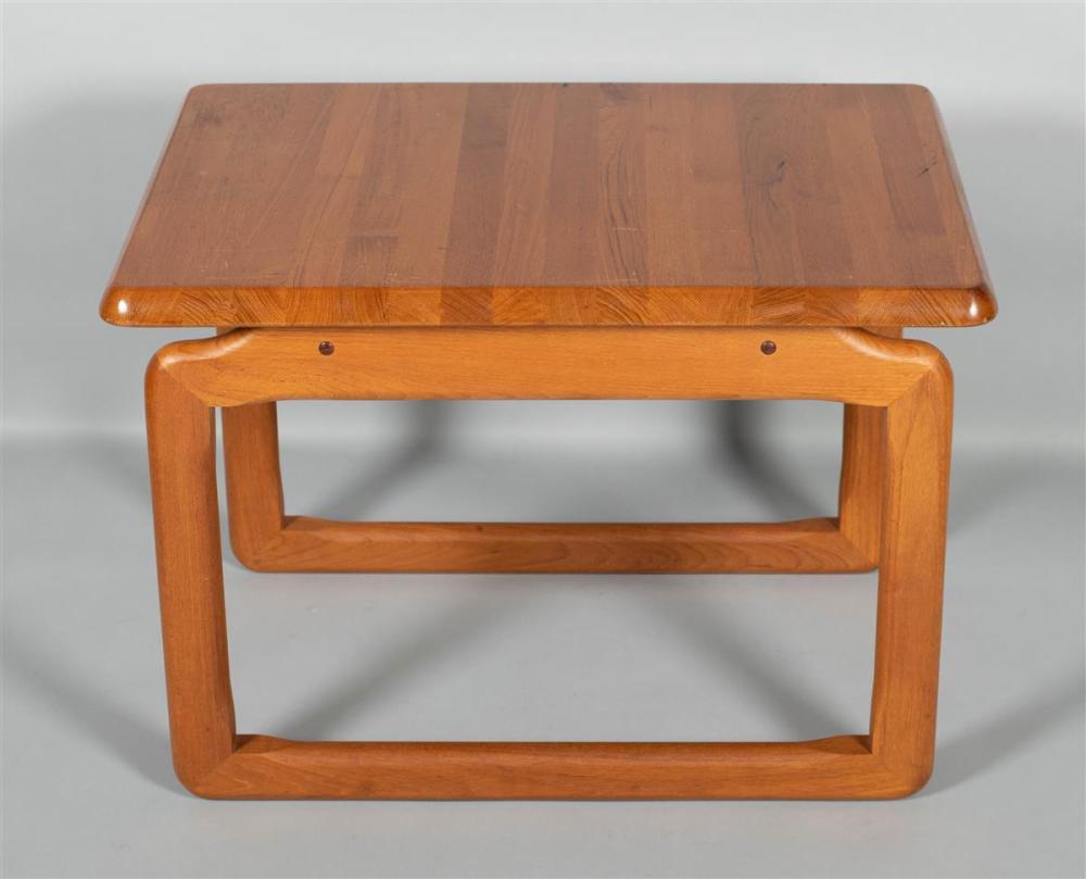 TARM STOLE TEAK END TABLETARM STOLE