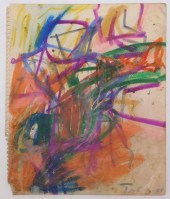 TARO YAMAMOTO ABSTRACT PASTEL