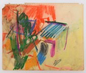 TARO YAMAMOTO ABSTRACT PASTEL