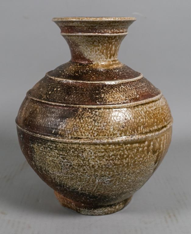 TATSUZO SHIMAOKA - CERAMIC VASE,