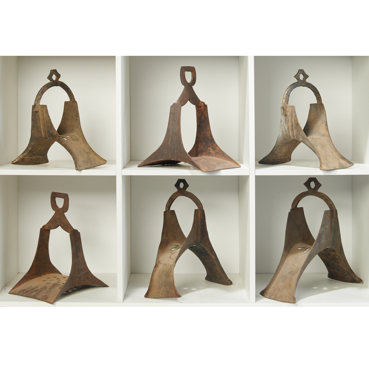 TAUREG PEOPLES, (3) PAIRS METAL