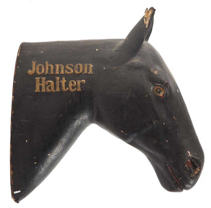 Tavern Advertising Sign of Horse