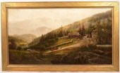 TAVERN AND CONESTOGA WAGON SCE
