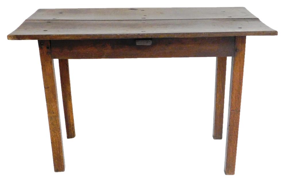 TAVERN TABLE, ANTIQUE ENGLISH, OAK,