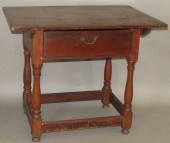 TAVERN TABLEca. 1760; in softw