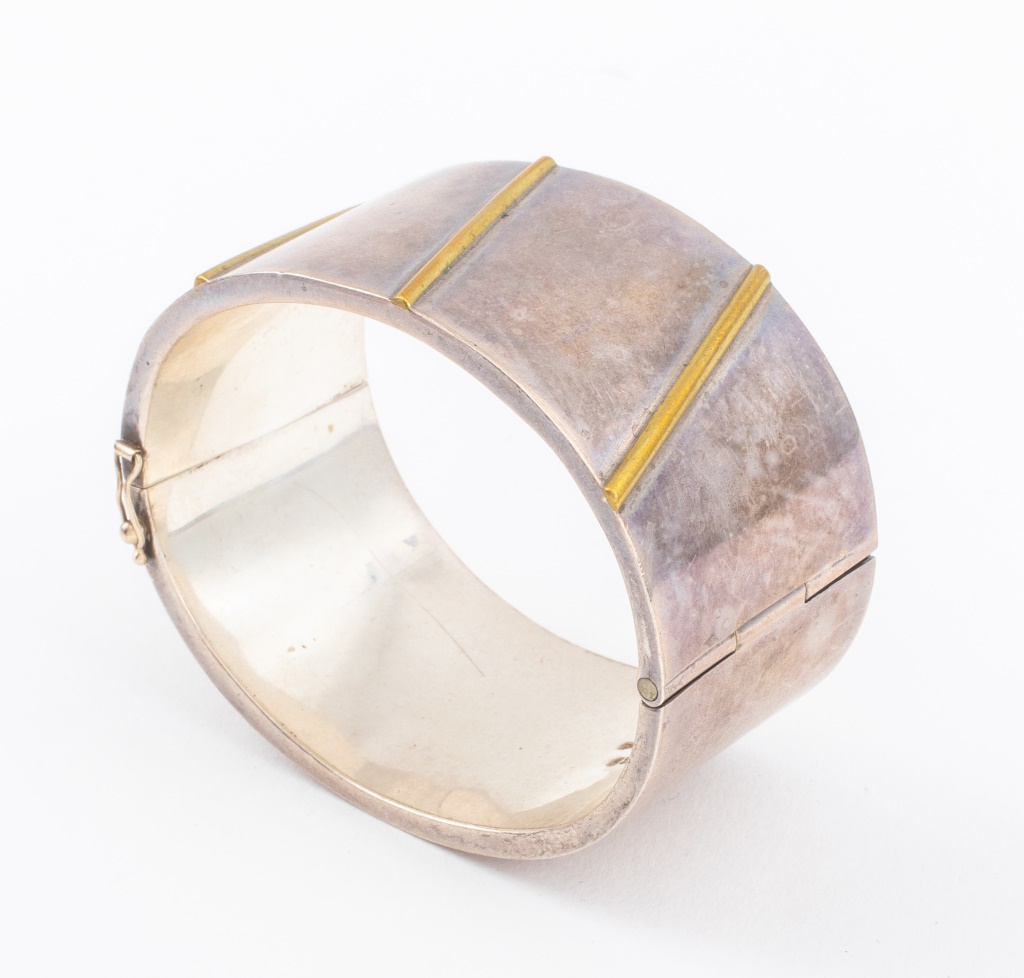 TAXCO MEXICAN 925 HINGED CUFF