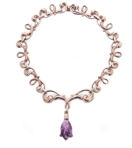 TAXCO MEXICAN STERLING NECKLACE