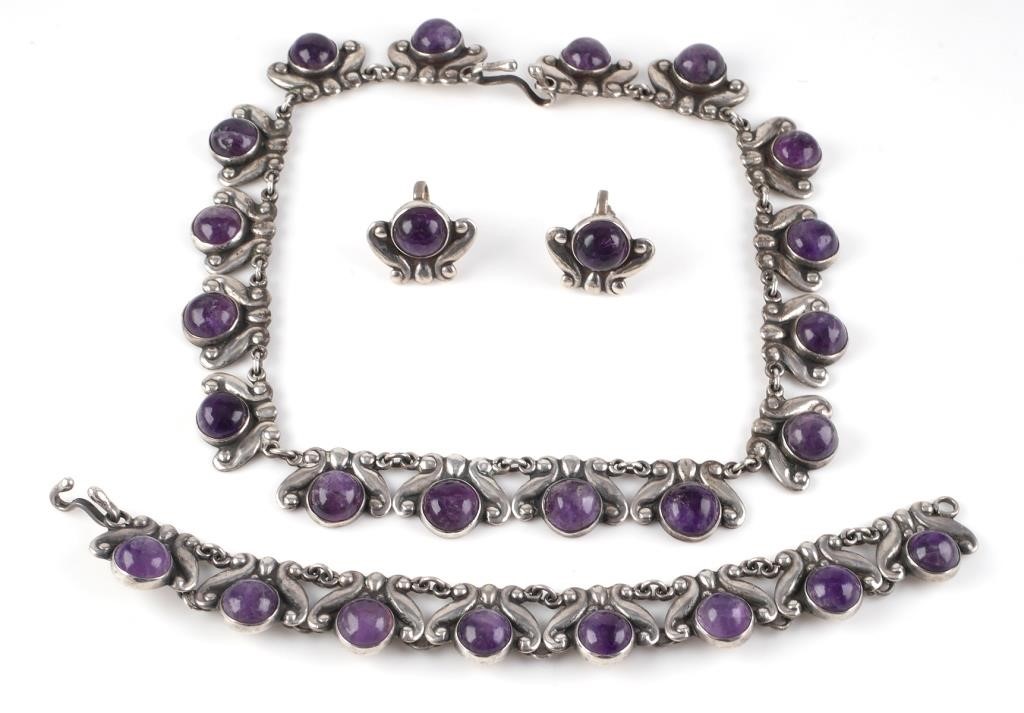 TAXCO SILVER PRE EAGLE AMETHYST
