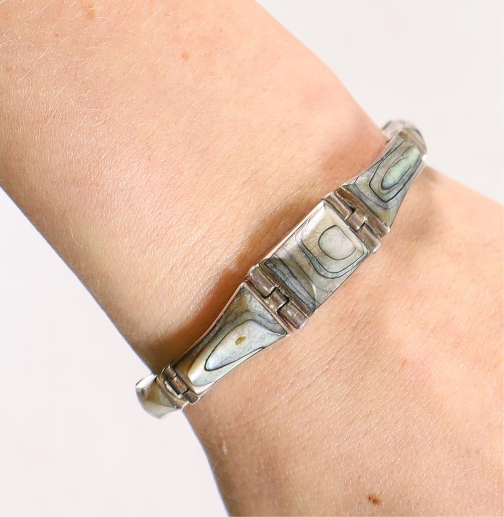 TAXCO STERLING 950 SILVER & ABALONE