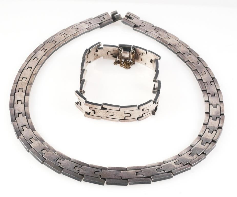 TAXCO STERLING CHOKER &