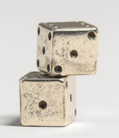 TAXCO STERLING SILVER DICE C19