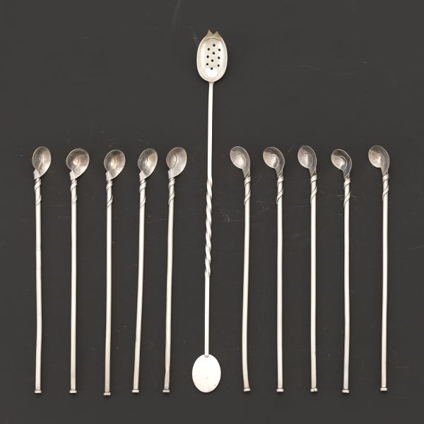 TAXCO STERLING SIPPER SPOONS  Ten
