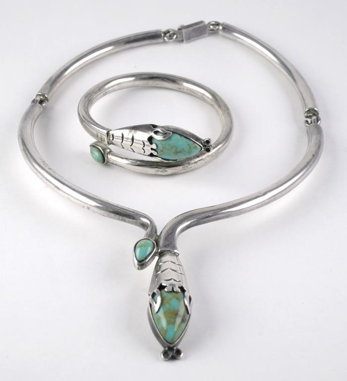 TAXCO STERLING VINTAGE SNAKE