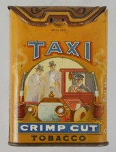 Taxi Pocket Tobacco Tin. <br /