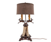 TAXIDERMY HOOF LAMP<br>Metal r