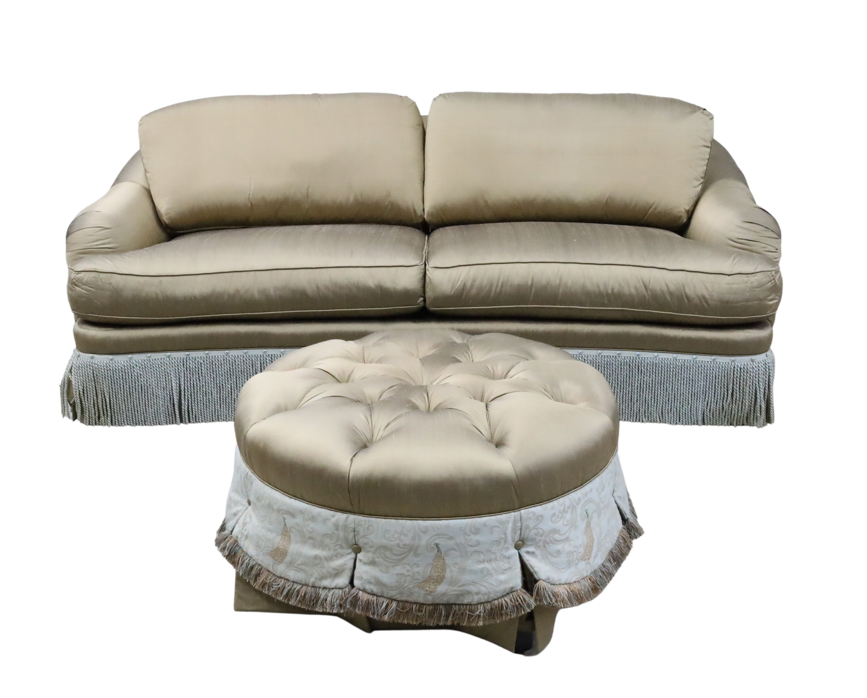 TAYLOR KING SOFA AND OTTOMAN Taylor