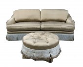 TAYLOR KING SOFA AND OTTOMAN T